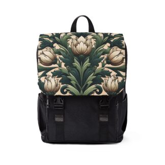 Art Nouveau Botanical Mini Backpack – Vintage Style for Modern Life