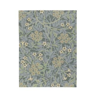Velveteen Plush Blanket with William Morris 'Jasmine' Design – Historic Elegance Meets Cozy Comfort