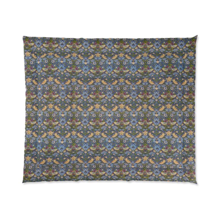 Sleep in Artistic Splendor with William Morris Comforter Quilt