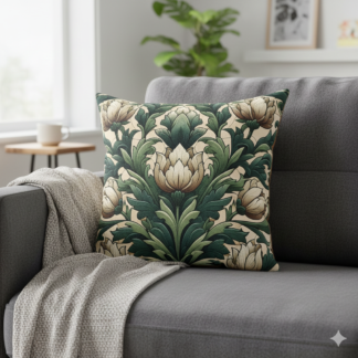 William Morris inspired pillow
