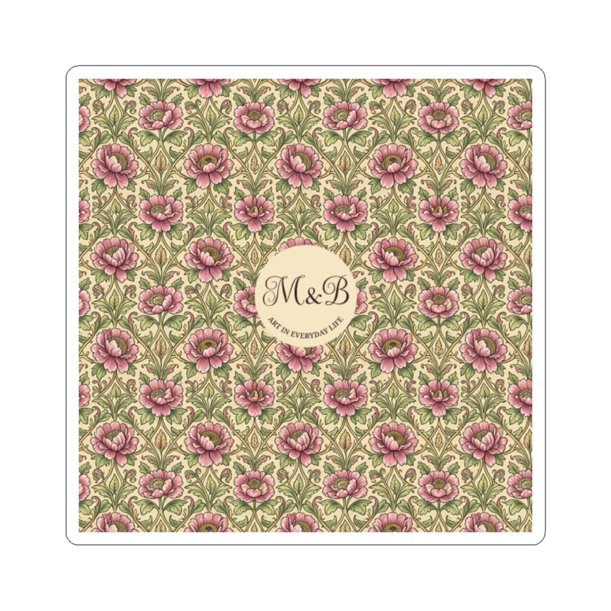 floral stickers for custom order
