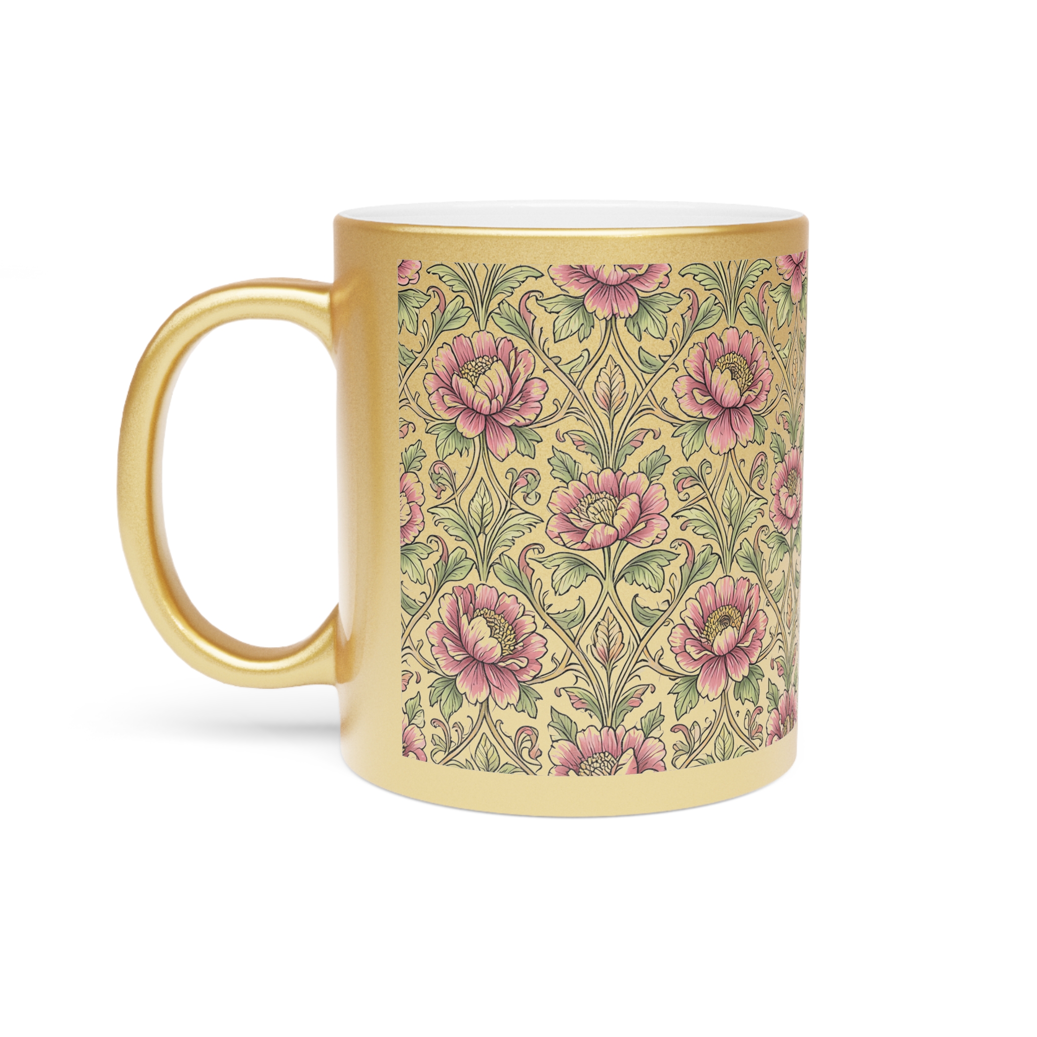 vintage victorian gold cup