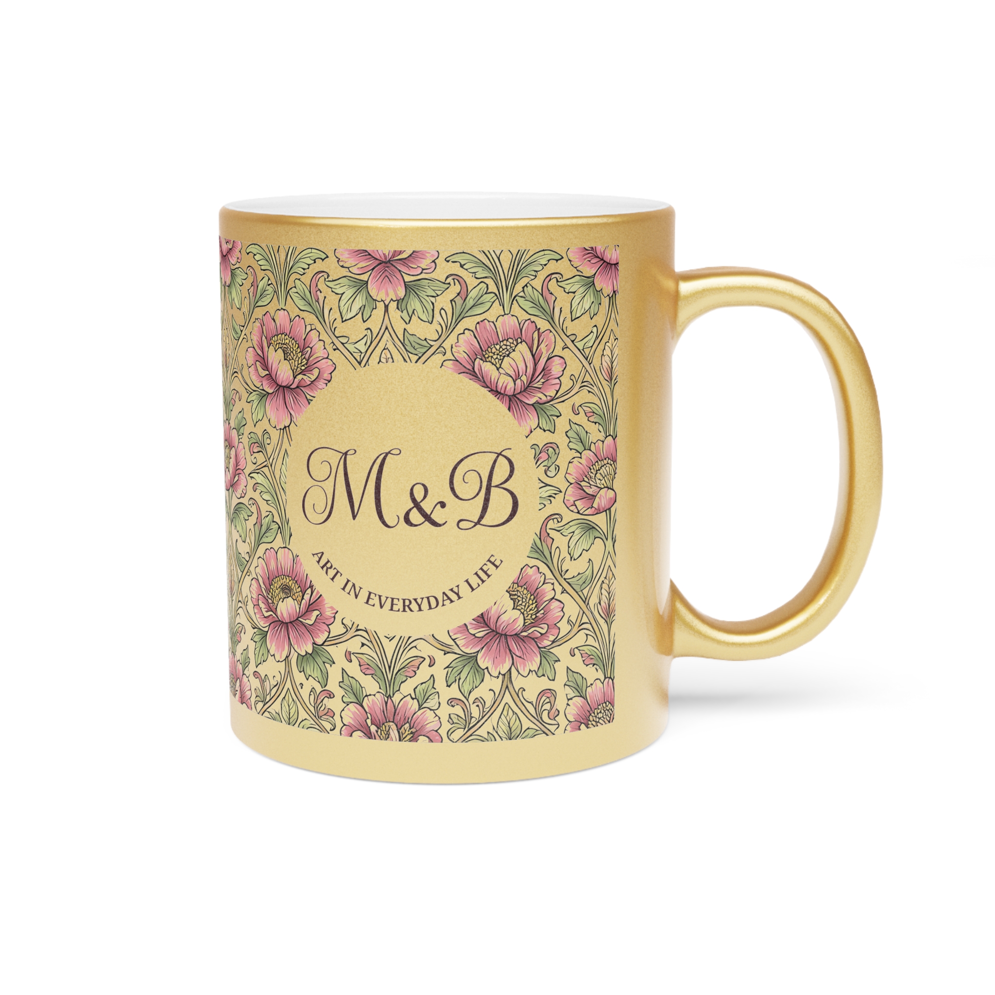 peony mug for coffee
