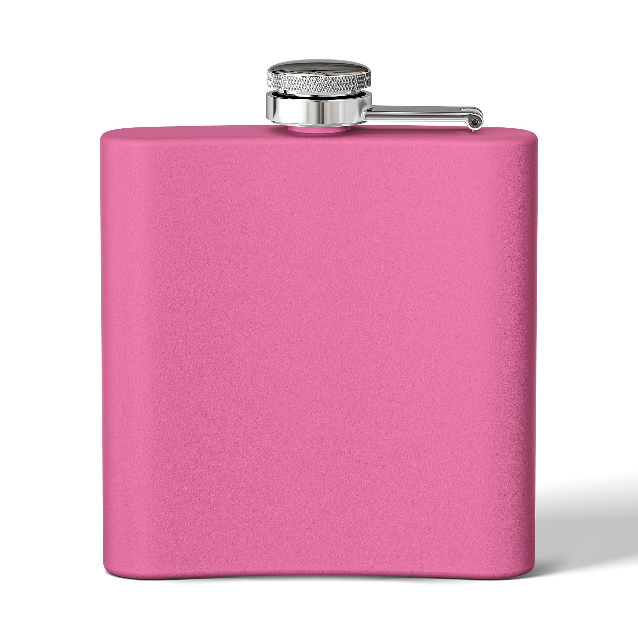 Vintage Floral Strawberry Pattern Flask — Matte Red Wild Strawberry & Sage Stainless Steel Pocket Flask 6oz - Image 8