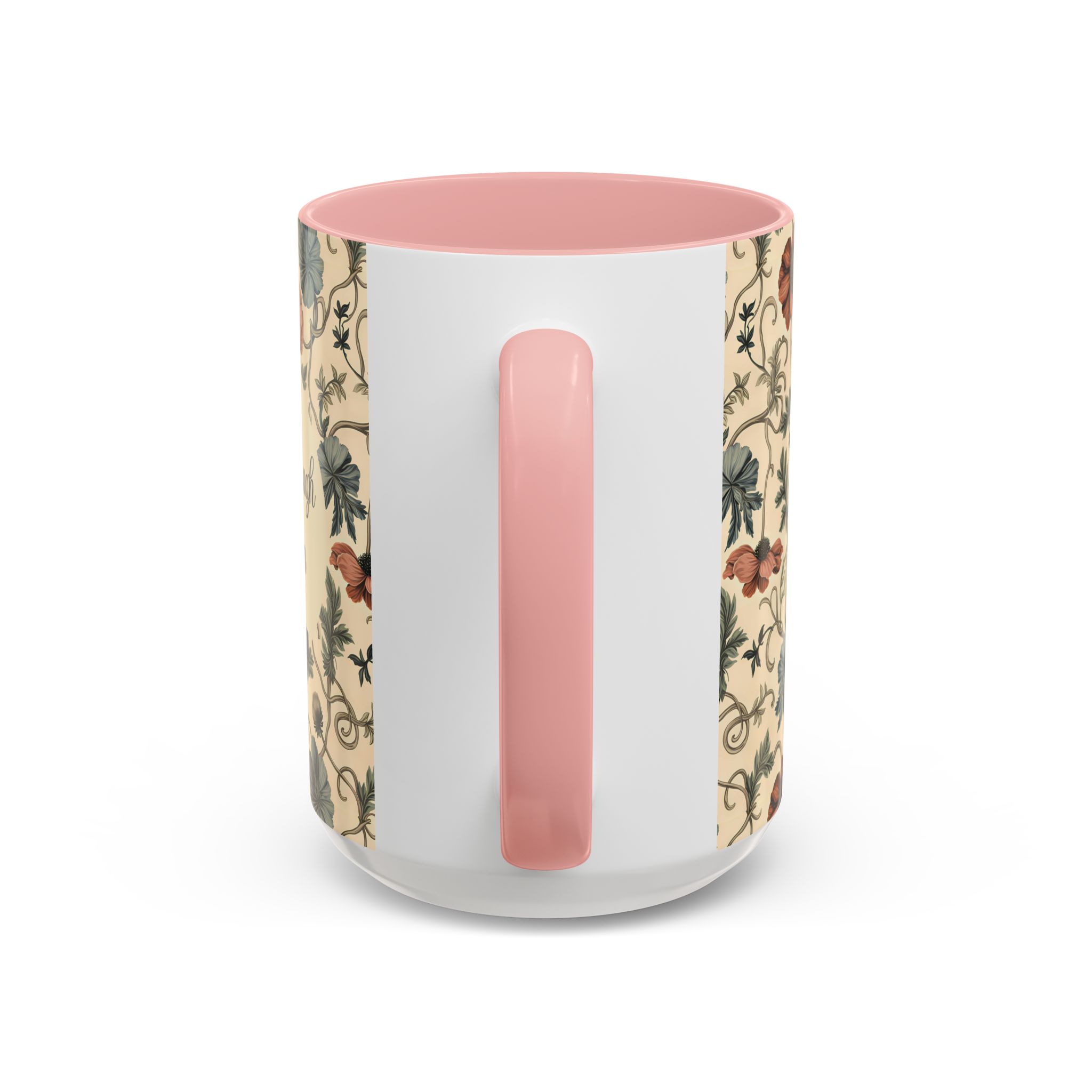 Custom Floral Coffee Mug — Earthy Anemone Garden Art Personalized Ceramic Mug - Image 5