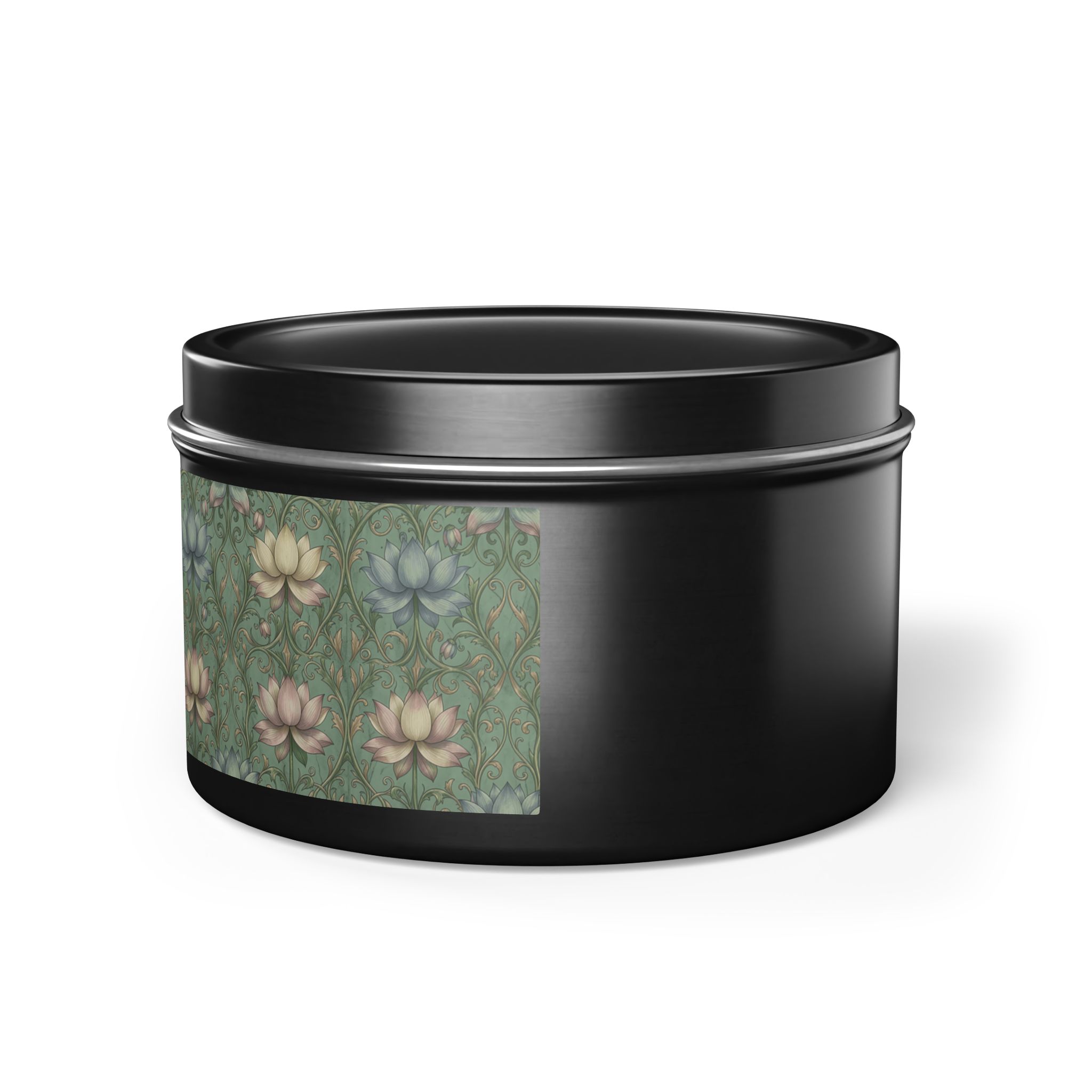 Spa Retreat Scented Tin Candle — The Empress Lotus Relaxing Luxury Spa Retreat Aromatherapy for Home & Self-Care - Image 6