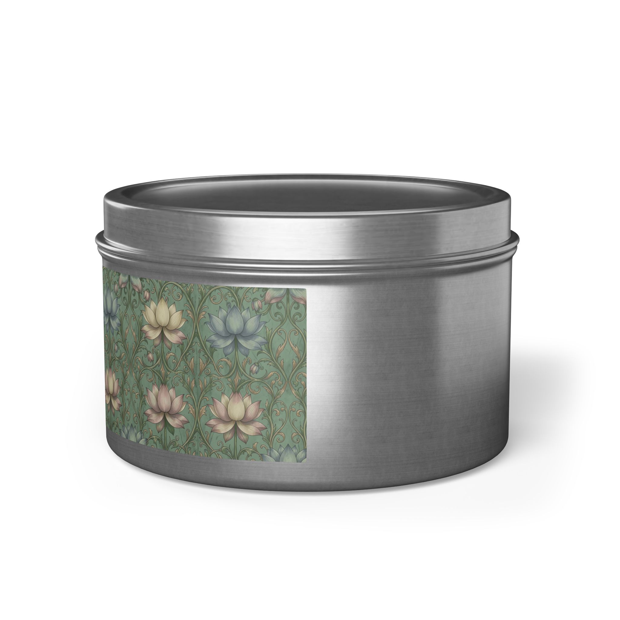 Spa Retreat Scented Tin Candle — The Empress Lotus Relaxing Luxury Spa Retreat Aromatherapy for Home & Self-Care - Image 14
