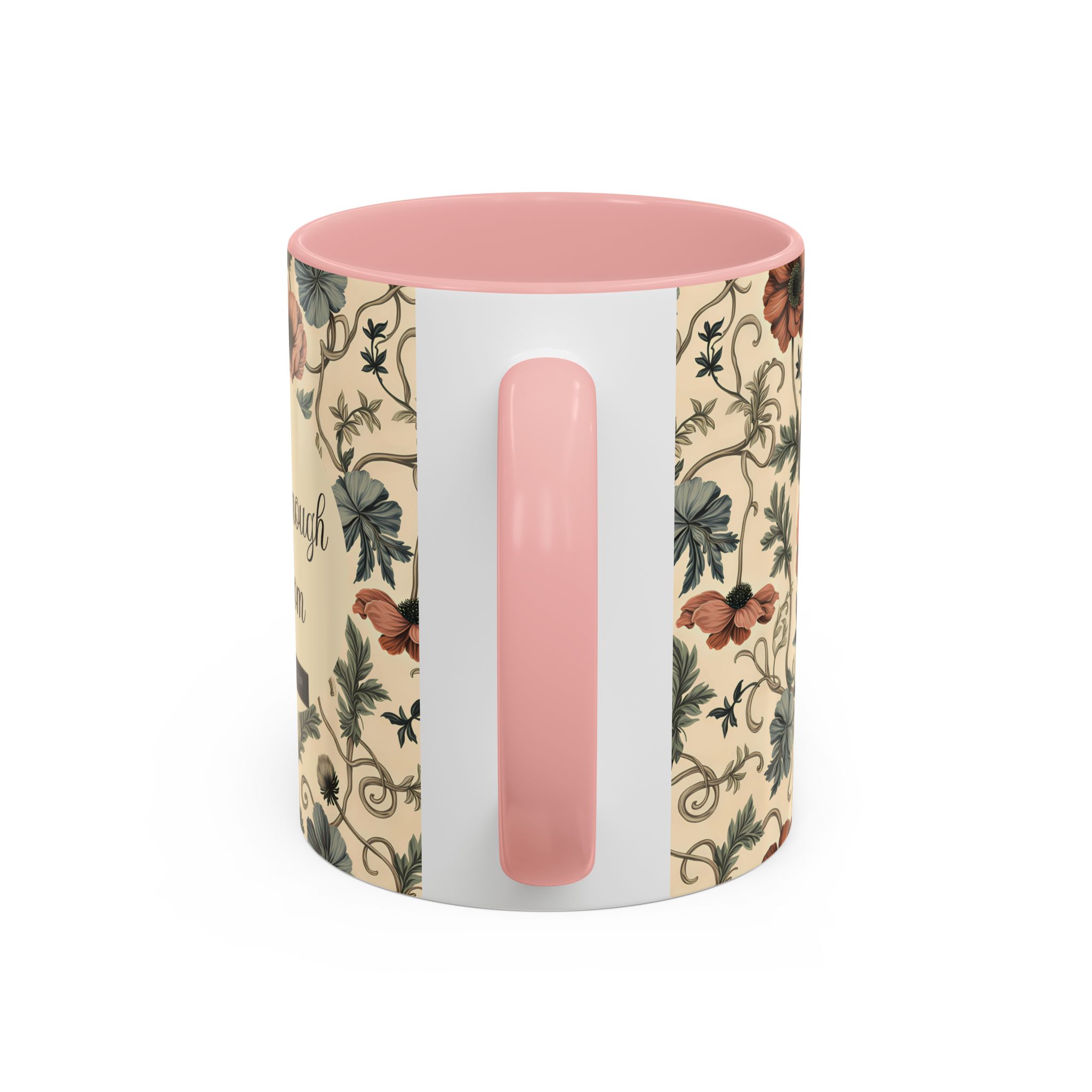Custom Floral Coffee Mug — Earthy Anemone Garden Art Personalized Ceramic Mug - Image 13