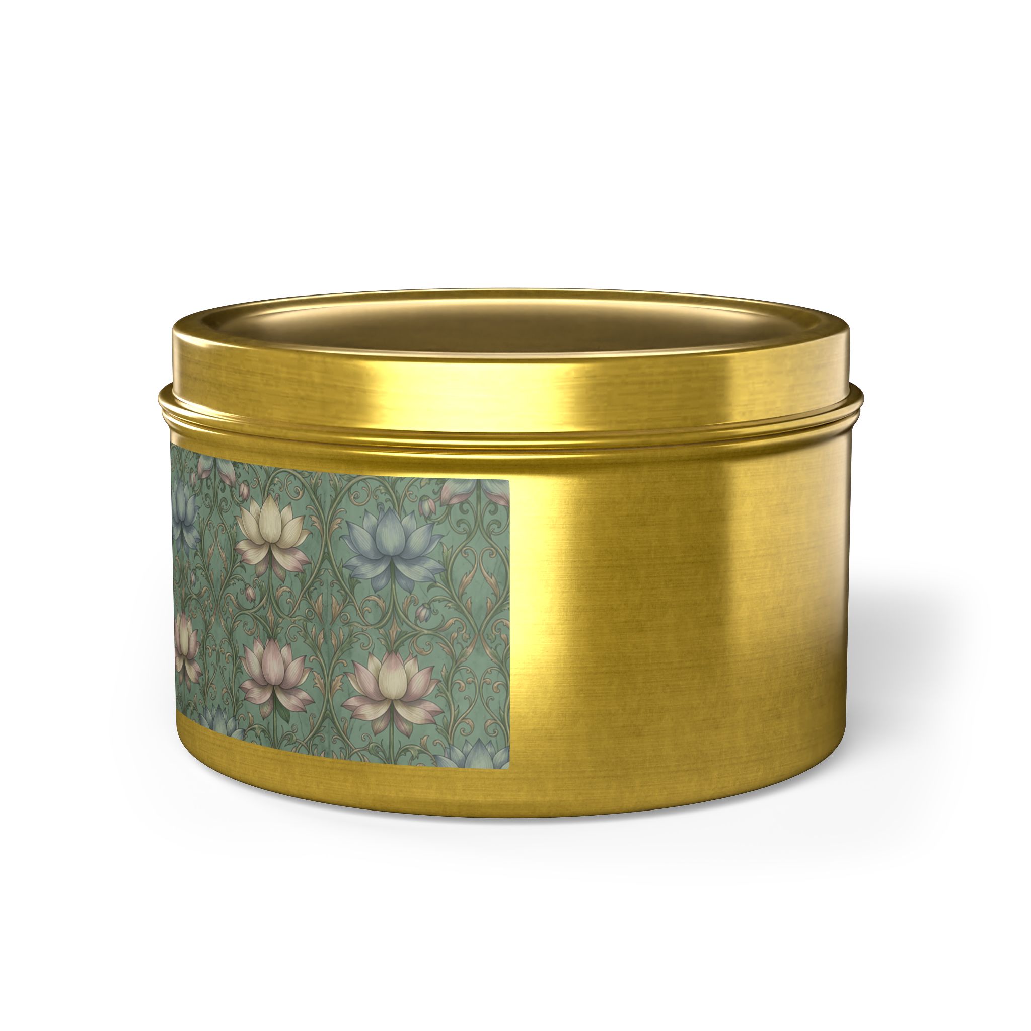 Spa Retreat Scented Tin Candle — The Empress Lotus Relaxing Luxury Spa Retreat Aromatherapy for Home & Self-Care - Image 10