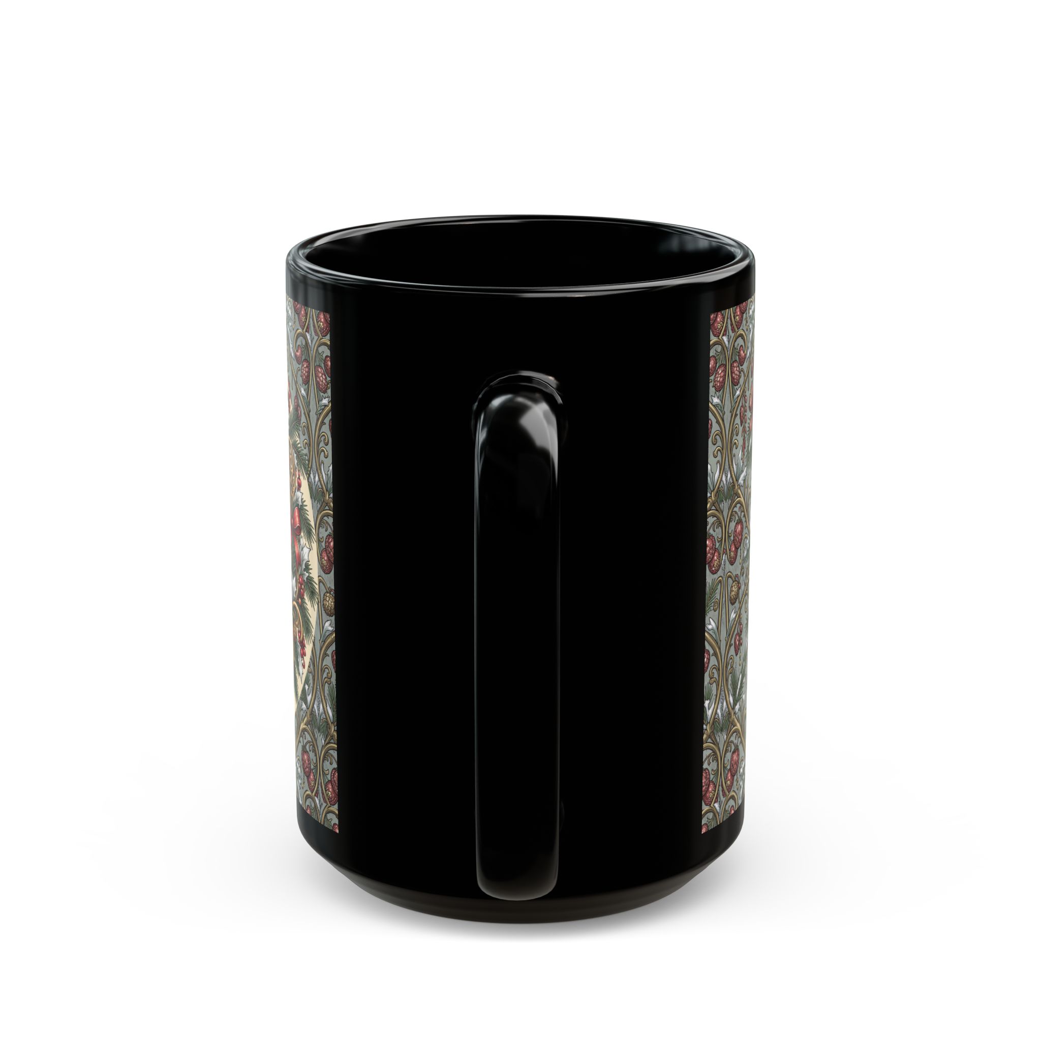 Art Nouveau "Believe in The Magic" Personalized Mug - Custom Holiday Gift - Image 4